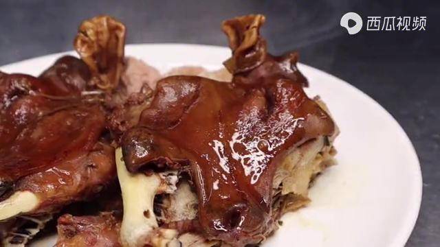 想吃香喷喷的卤羊头不用去外面大厨公开配方在家就能轻松制作