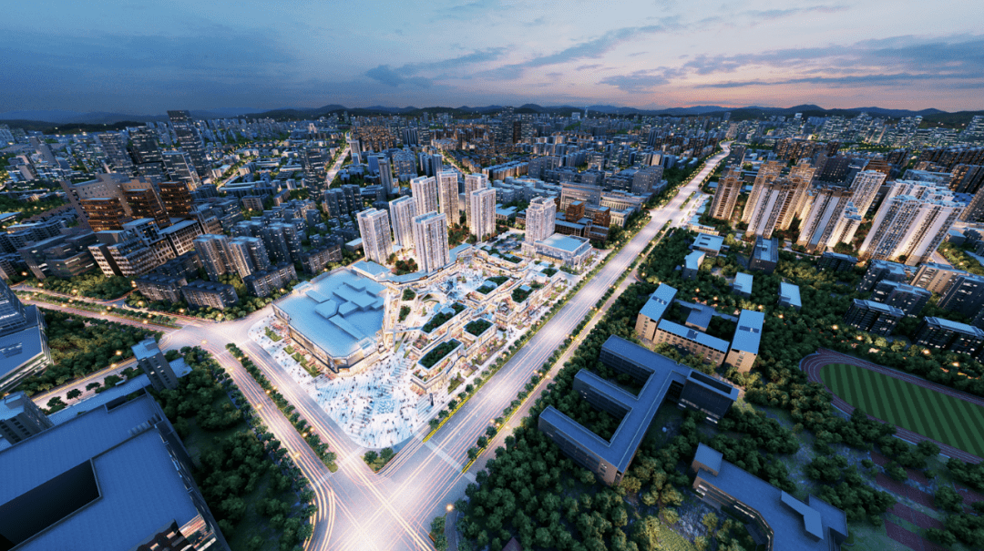 内江威远万达广场整体商业建筑面积达到8.