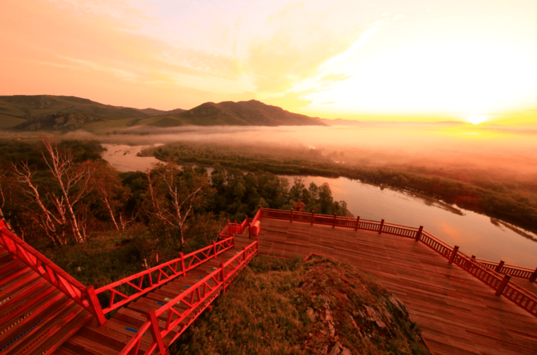 亚洲最美湿地额尔古纳湿地公园