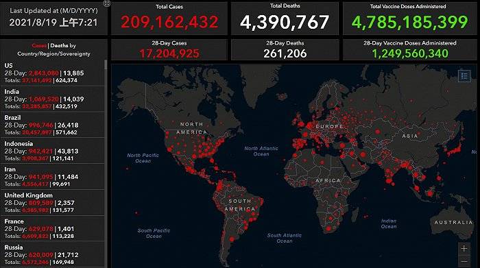 接种|英美计划9月开打加强针，美国至少11位州长感染 | 国际疫情观察（8月19日）