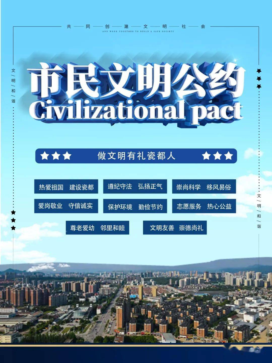 海报丨居民小区文明指南来了看看要怎么做