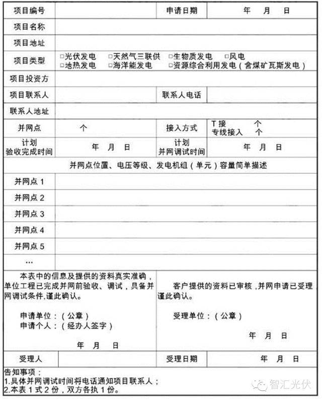 《分佈式光伏項目調試併網階段資料審核清單》