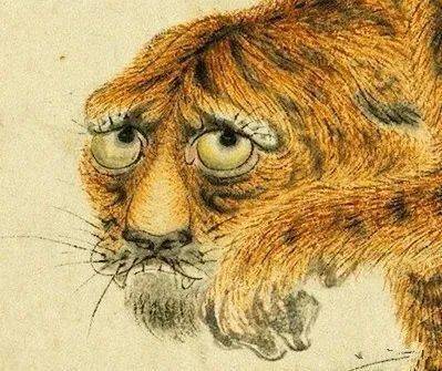 台北故宫的一幅峰虎图300多年来引发无数争议究竟为何