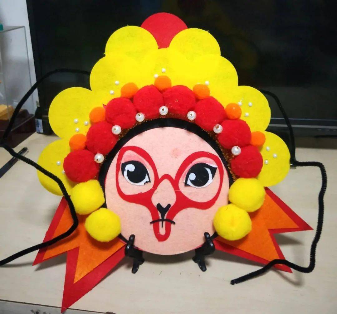 做脸谱识国粹京剧脸谱手工制作线上活动