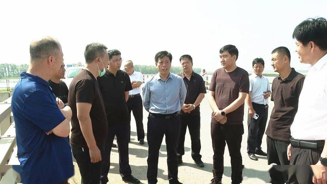 在县委常委,常务副县长林凤生,县水利局,县应急管理局主要领导的陪同