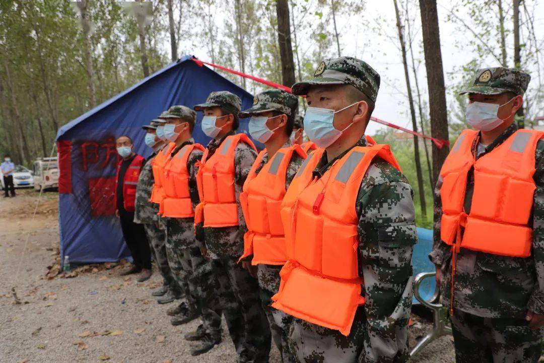 【聚焦】河南省周口市委书记安伟到项城市调研督导民兵防汛工作