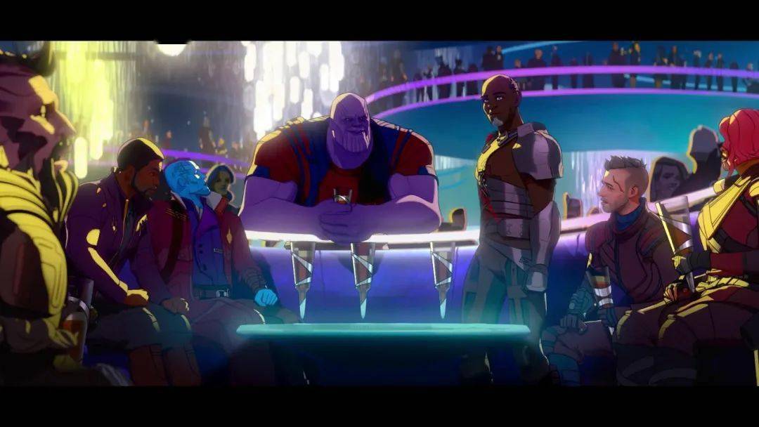 掠夺者小队与灭霸把酒言欢!