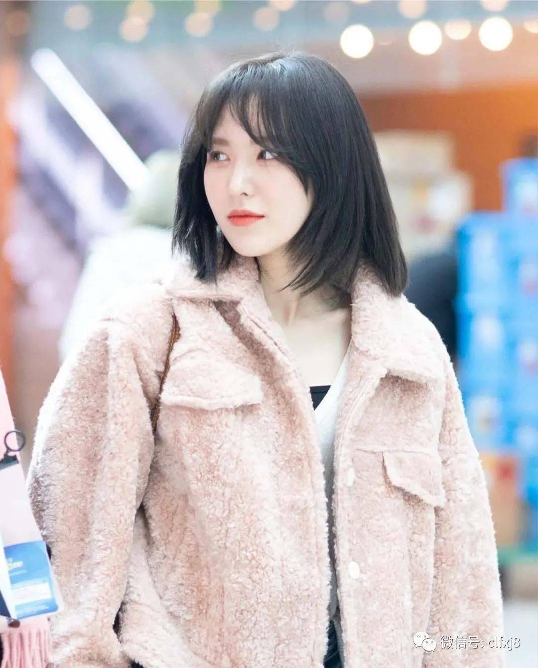 空气感wendy短发