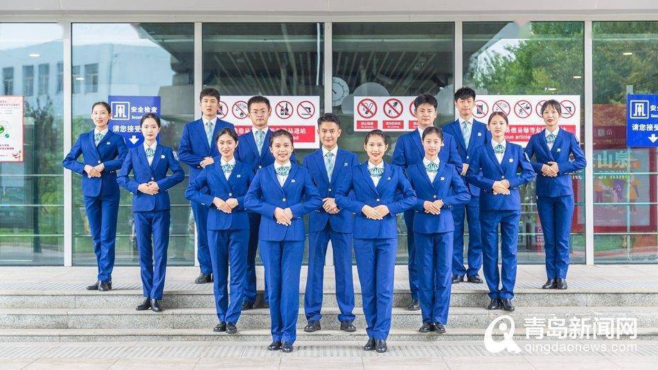 备战新线从心亮相青岛地铁畅行明星服务队成立