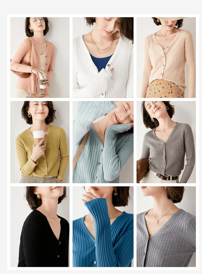 设计|?2件99元！百搭显瘦又保暖的经典开衫，一件能搭一柜子衣服！9色可选
