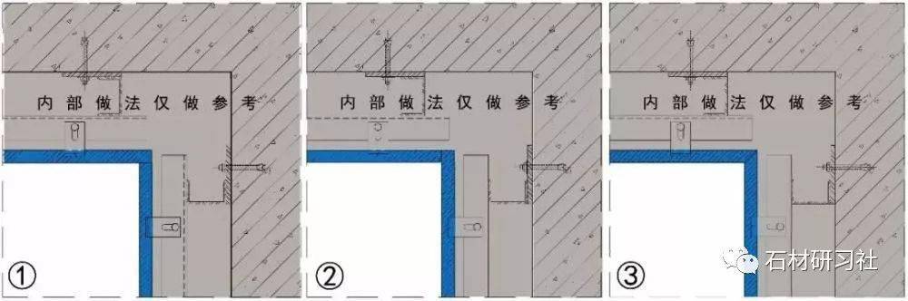 石材阳角收口方式图片