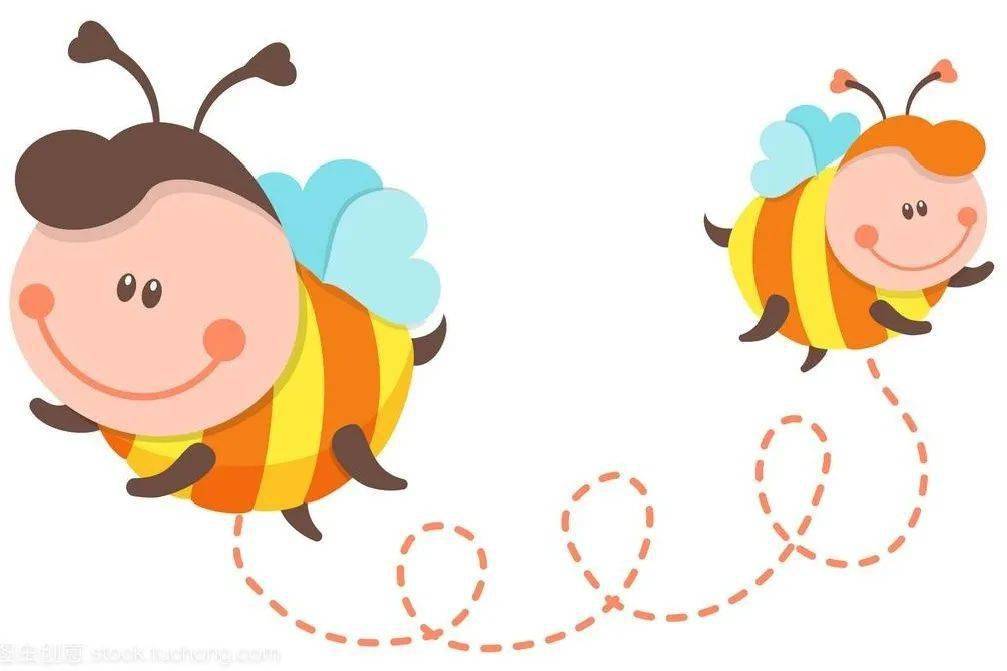 小蜜蜂简笔画蜂巢图片