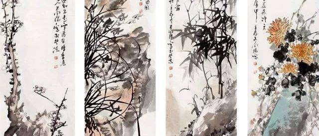 梅兰竹菊,太美了!_幽兰