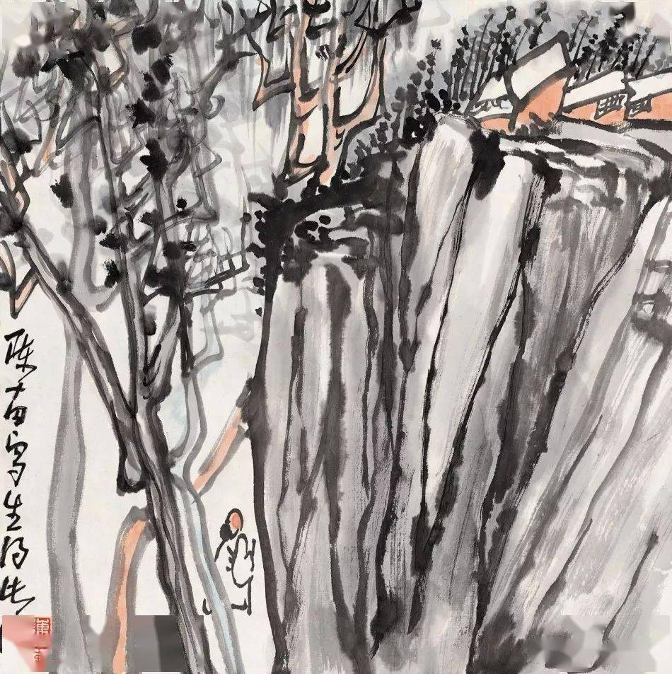 陈十田中国书画重精神主要在笔墨