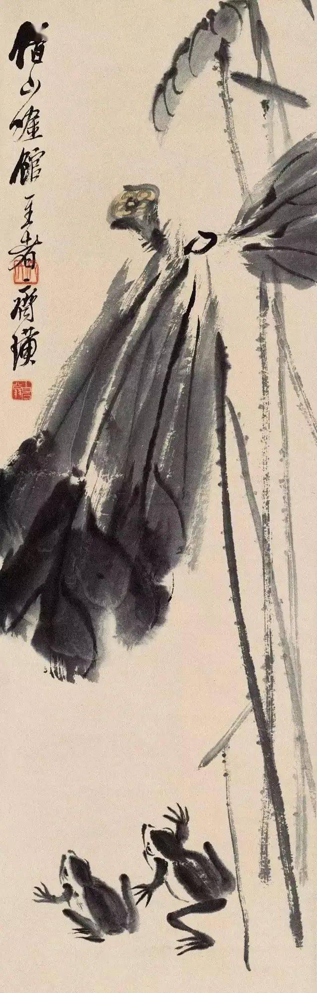 十大名家画荷_荷花