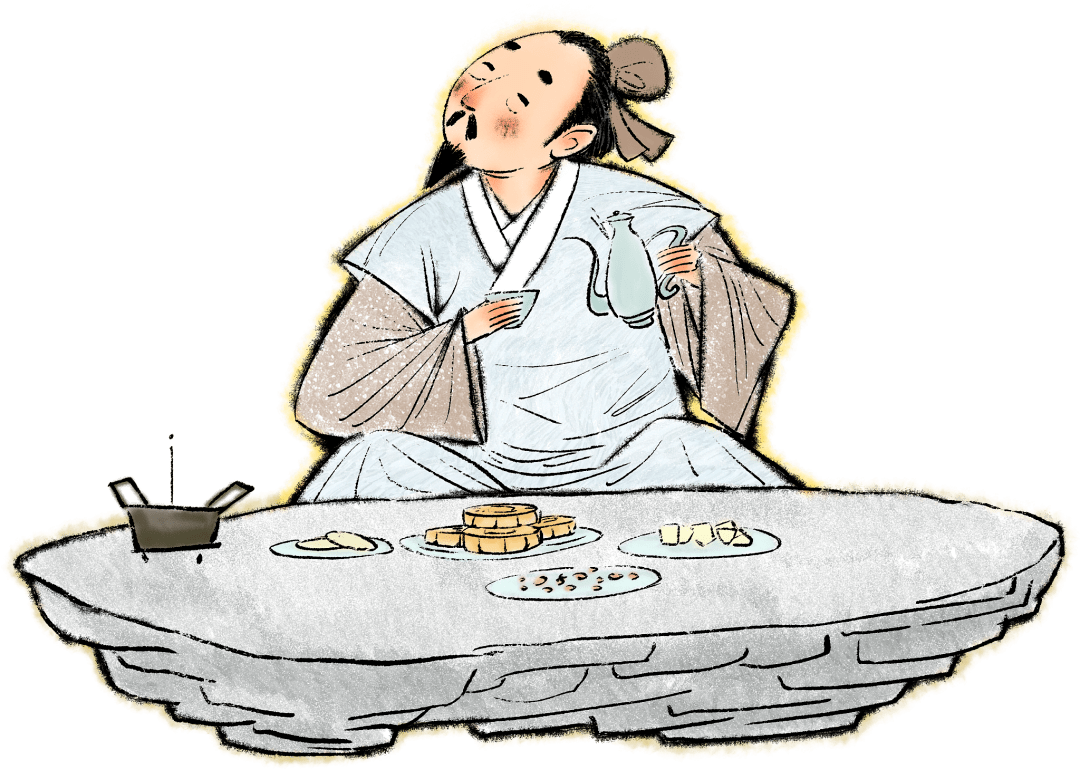 古人称美食家为老饕称诗人为骚客老饕与骚客有同好那便是酒看明朝第一