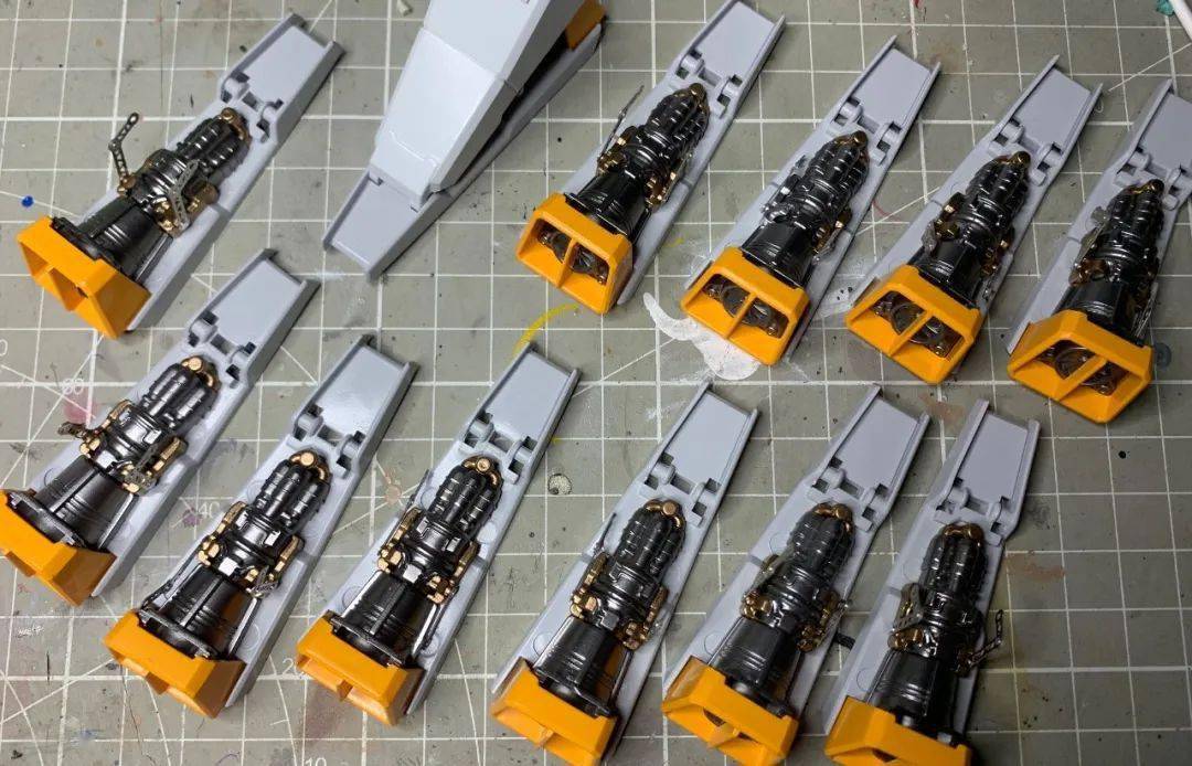 机甲之城 1/72 gp02a超详细制作分享