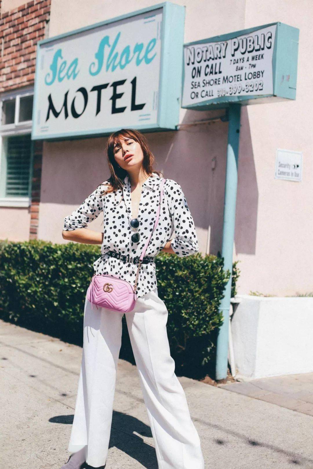 视觉|“衬衫 + 阔腿裤”才是真爱CP呀，夏末初秋就这样穿!