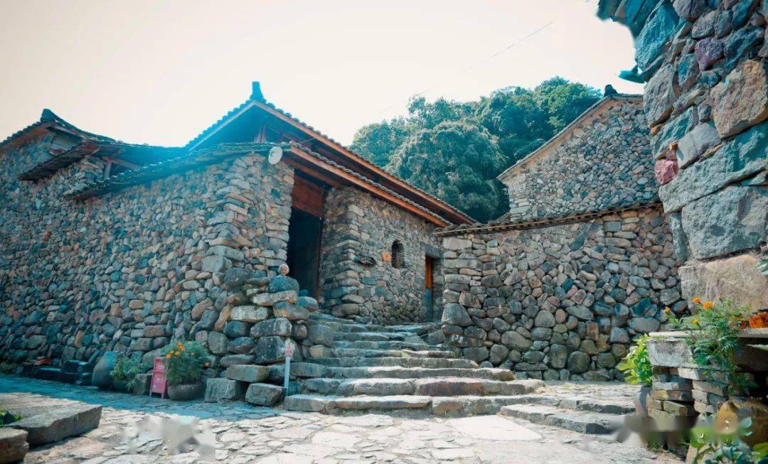 壶镇岩下石头村村落古影坛痴网红旅宿落阳迟