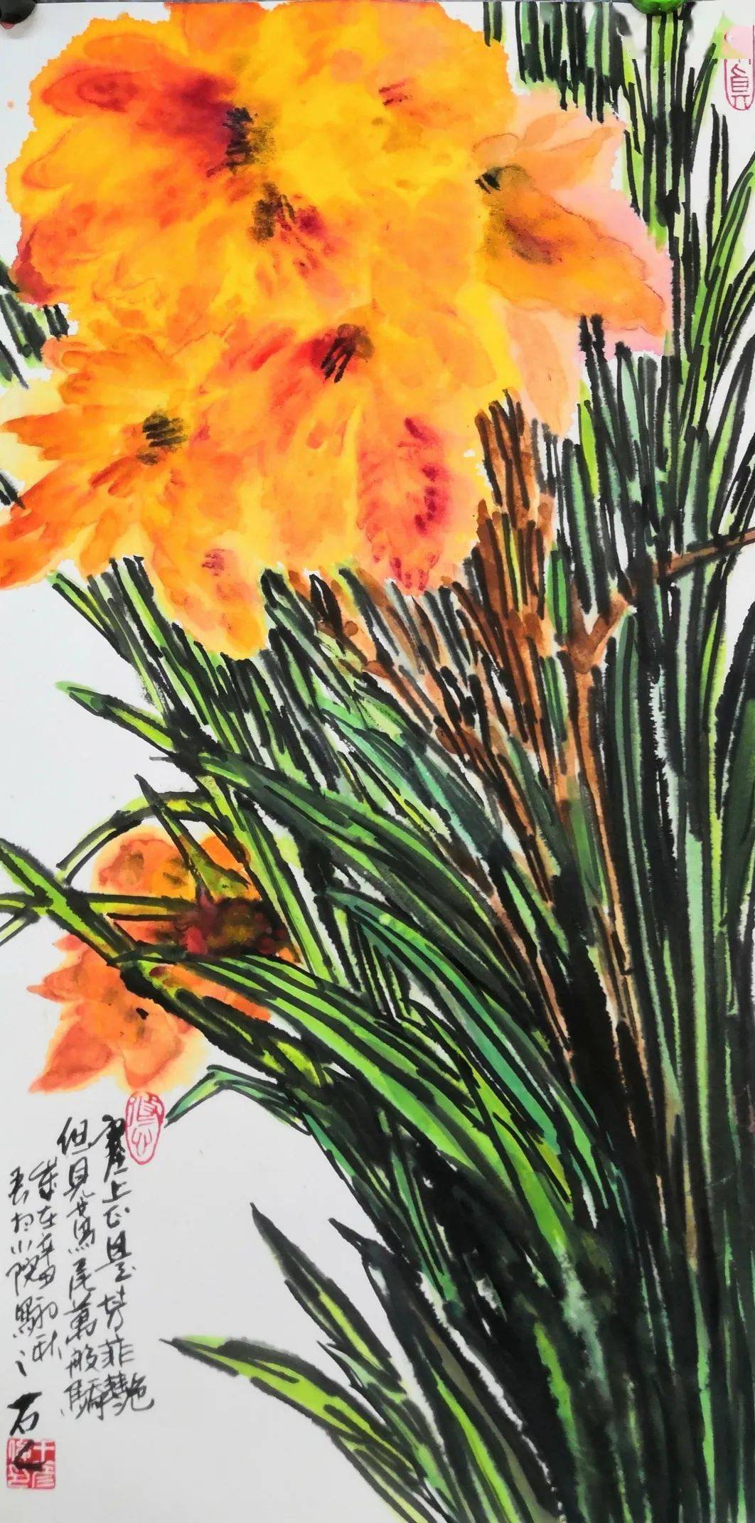 恣意妄为——石人国画作品