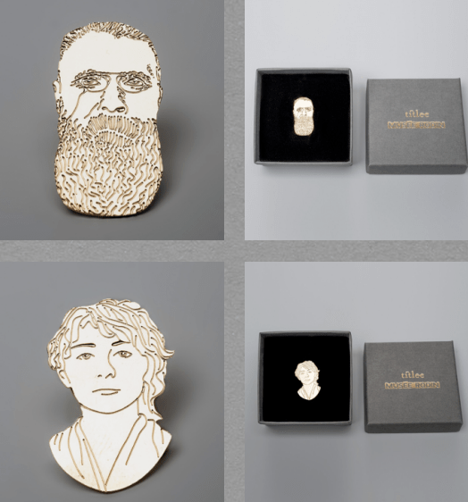 罗丹/卡耶·克洛岱尔头像