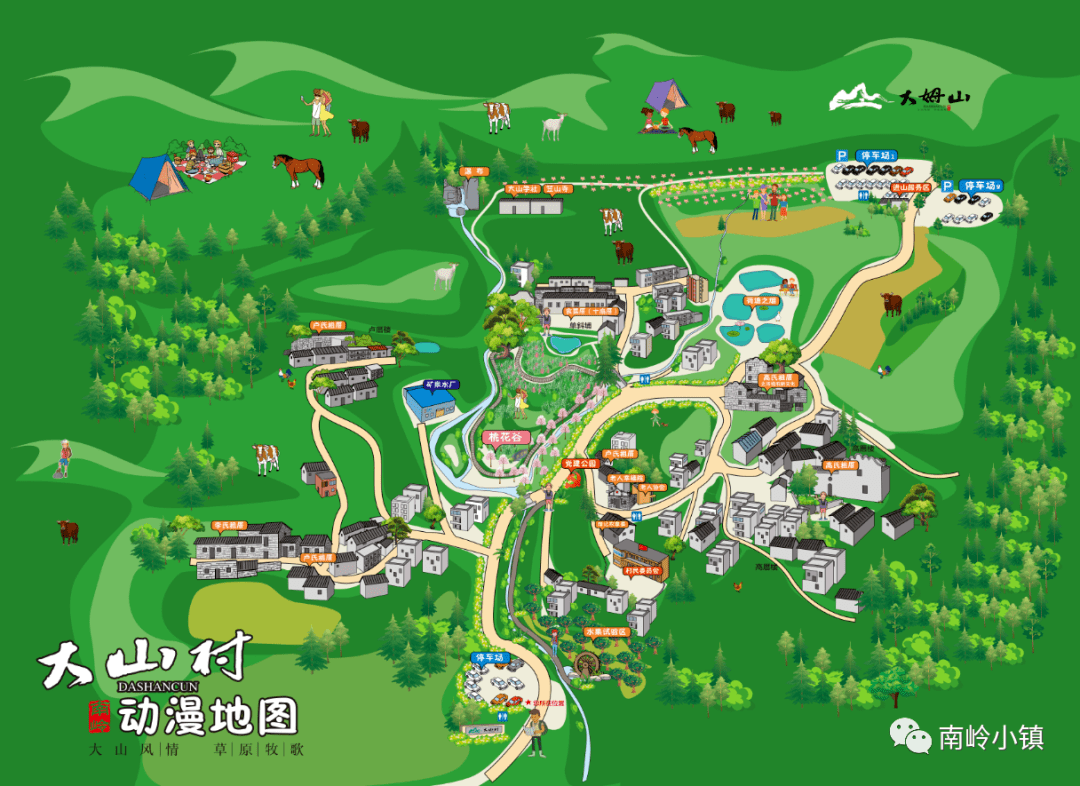 石竹山风景区地图图片