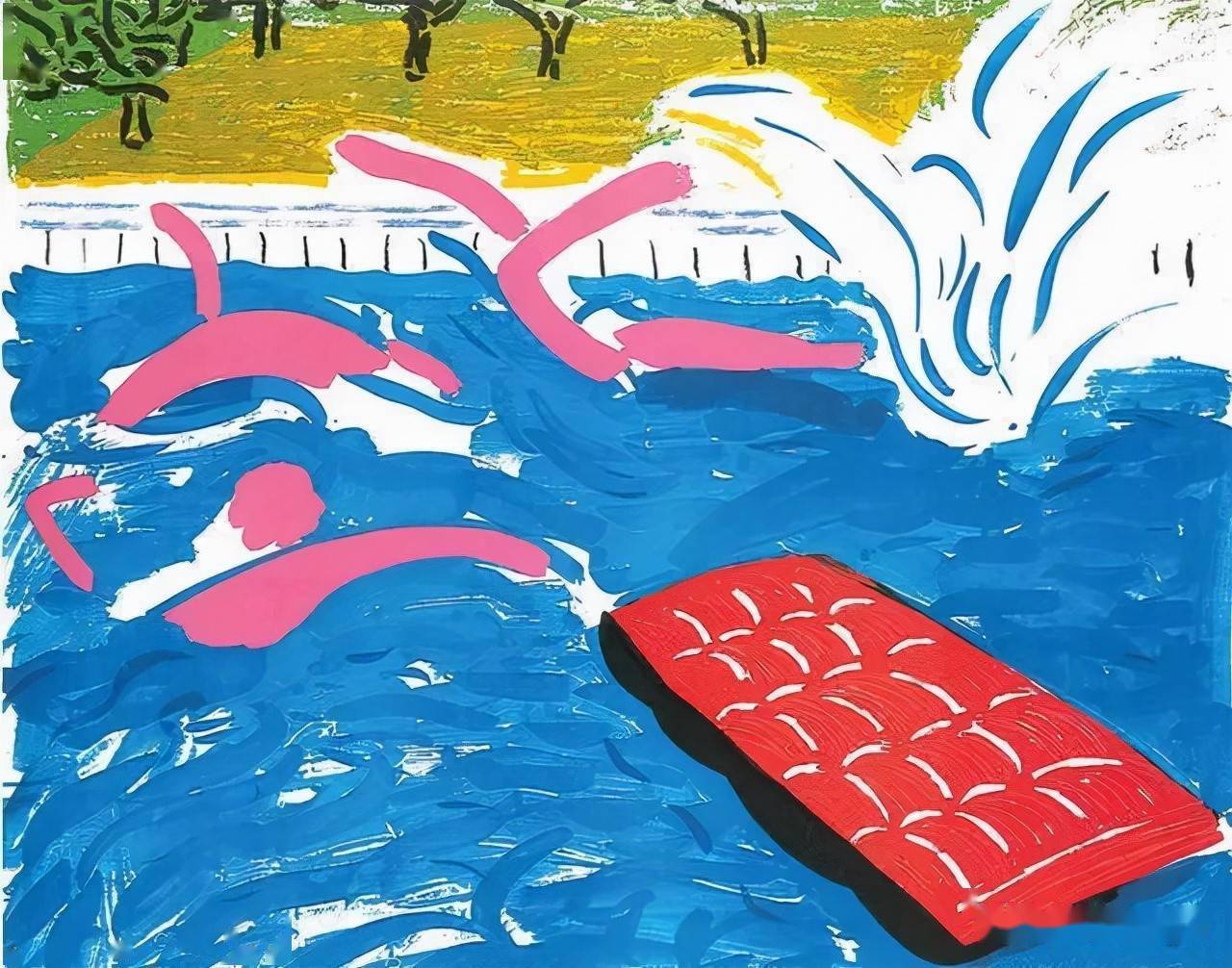 英国画家大卫·霍克尼油画作品欣赏