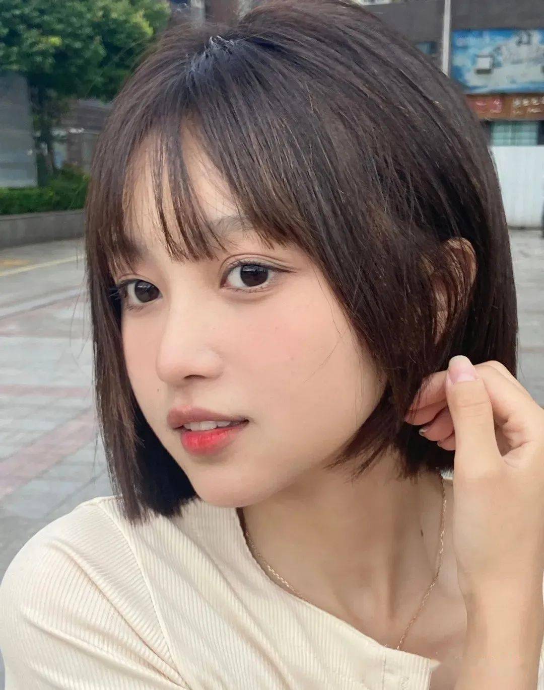 人类高质量网红短发