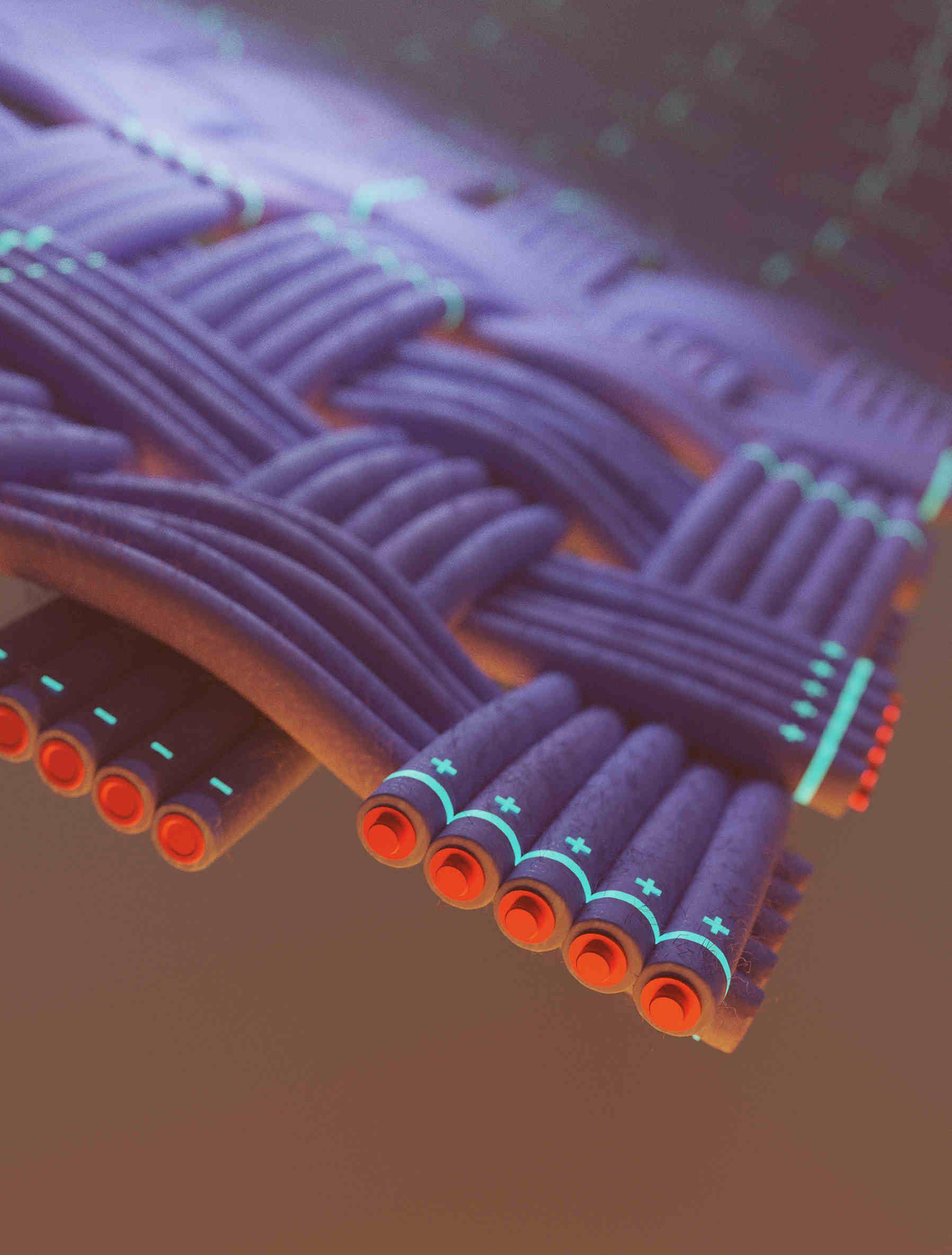 9月1日,相关研究成果以《高性能纤维锂离子电池的规模化构建》为题