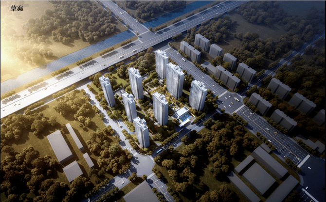 土拍追踪南通海门北部新城cr21005地块规划草案出炉拟建8栋高层住宅