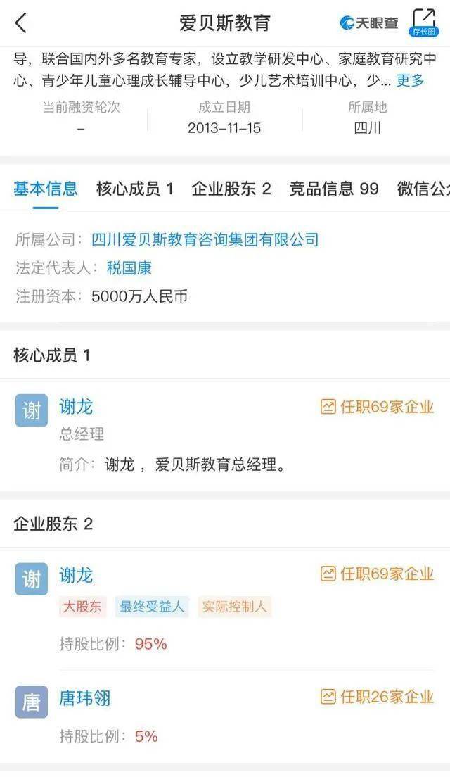 爱贝斯:爱贝全国的校区都有跑路史,广州,西安,长沙都曾有校区闭店跑路