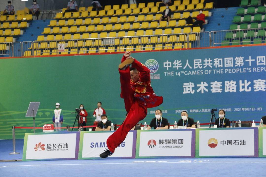 创历史十四运武术太极套路获第四