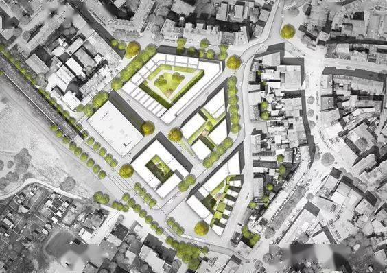 总平面图填色参考 60 例_建筑