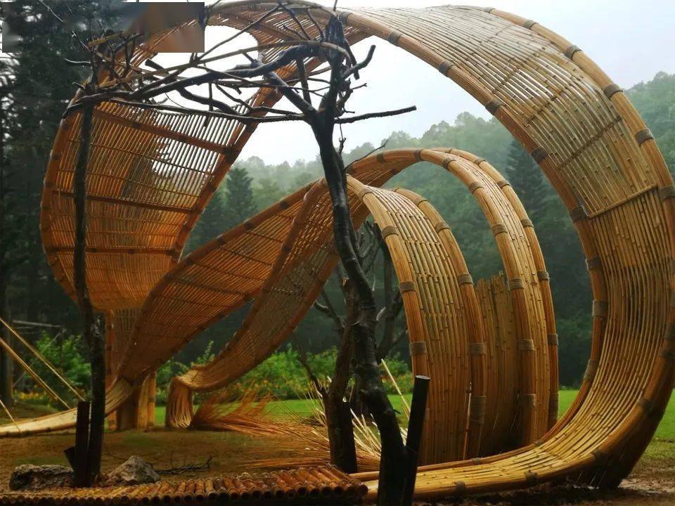 文科大讲堂丨现代竹编在公共艺术景观中的运用