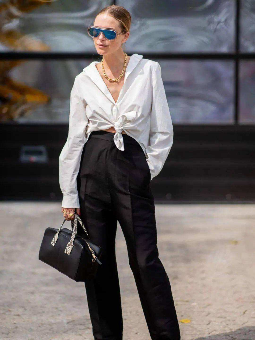 网络|早秋穿搭王者单品，我投衬衫一票