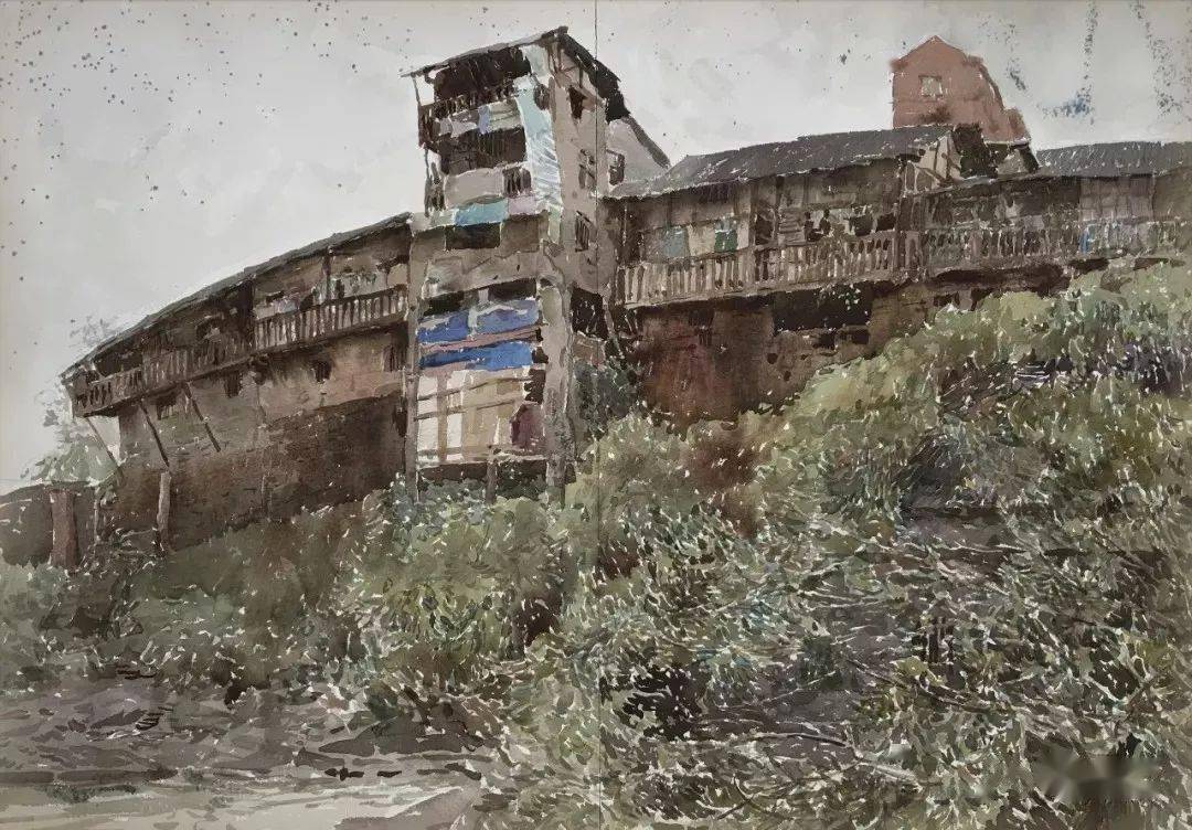 全国美展金奖——许海刚水彩