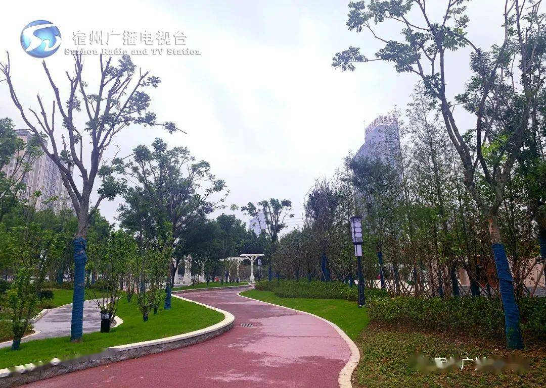 宿州市区又一游园开放