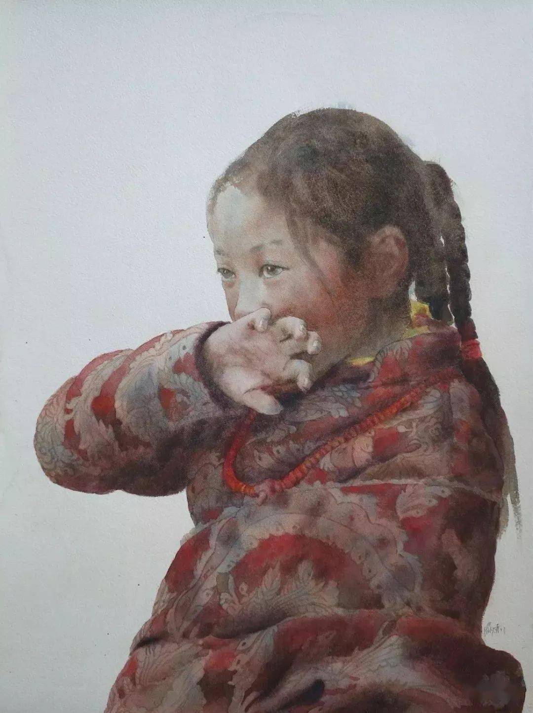 全国美展金奖许海刚水彩