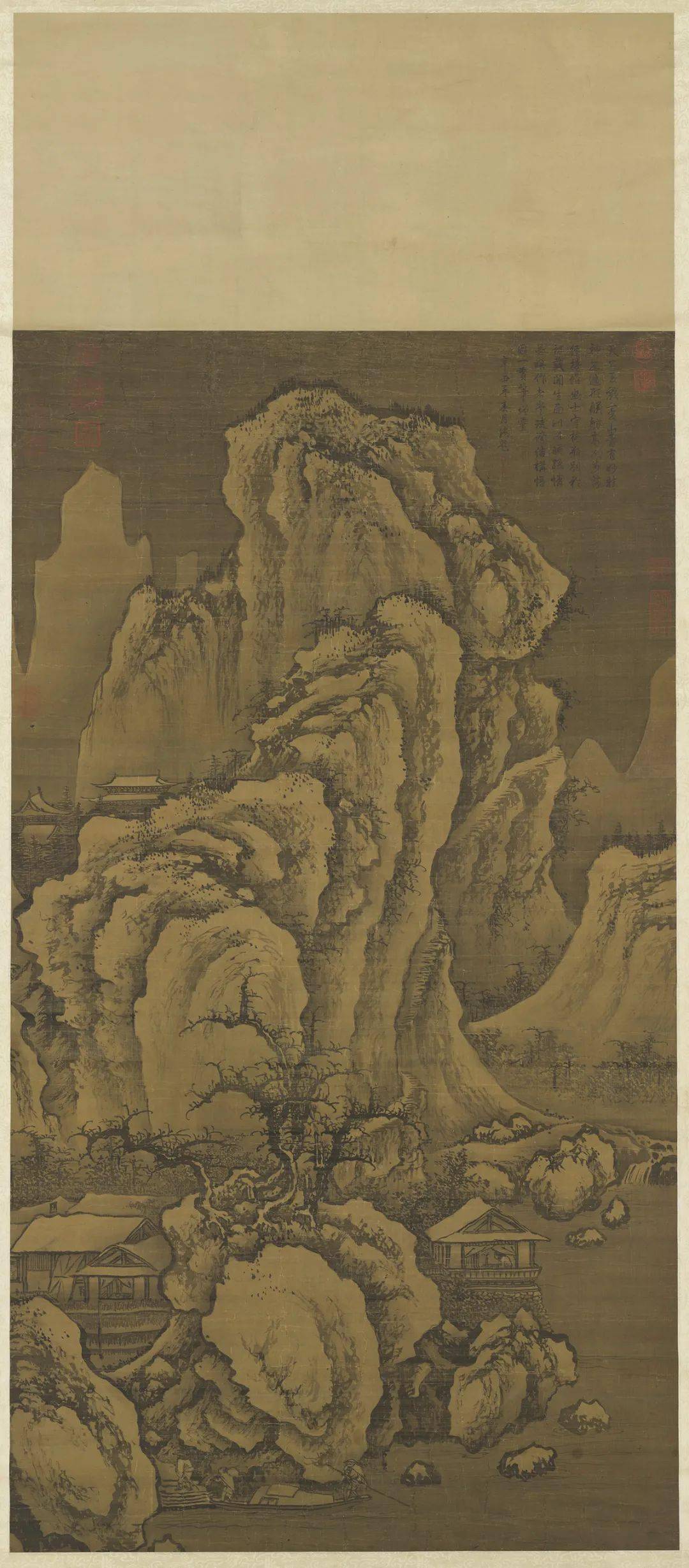 赏画|元 刘贯道《积雪图》