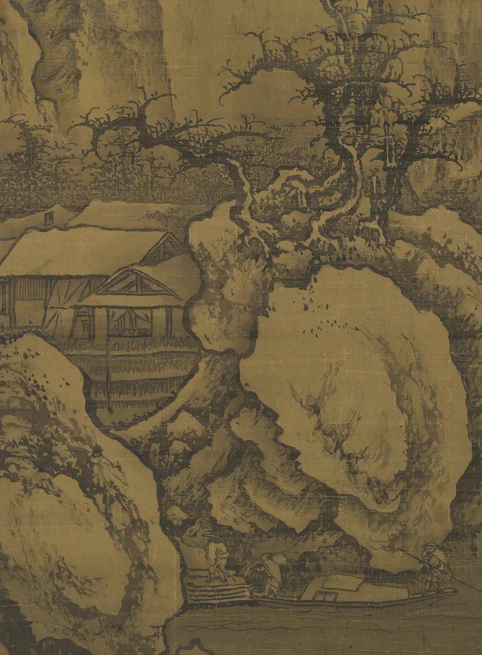 赏画|元 刘贯道《积雪图》