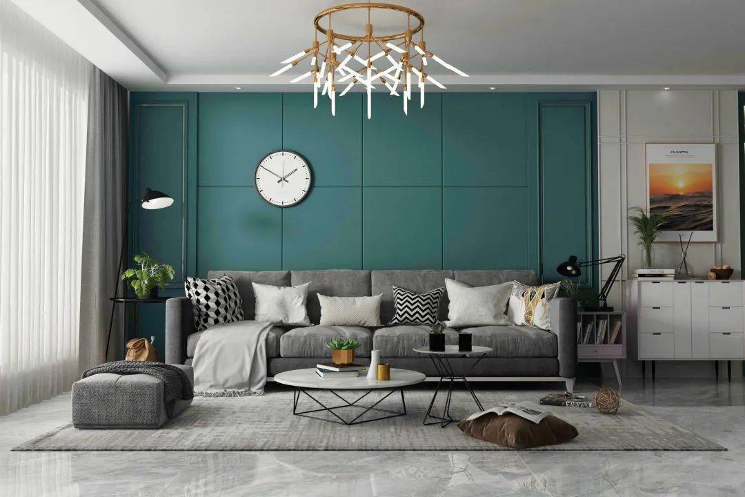 绿色系家居空间的别样风采_兰迪