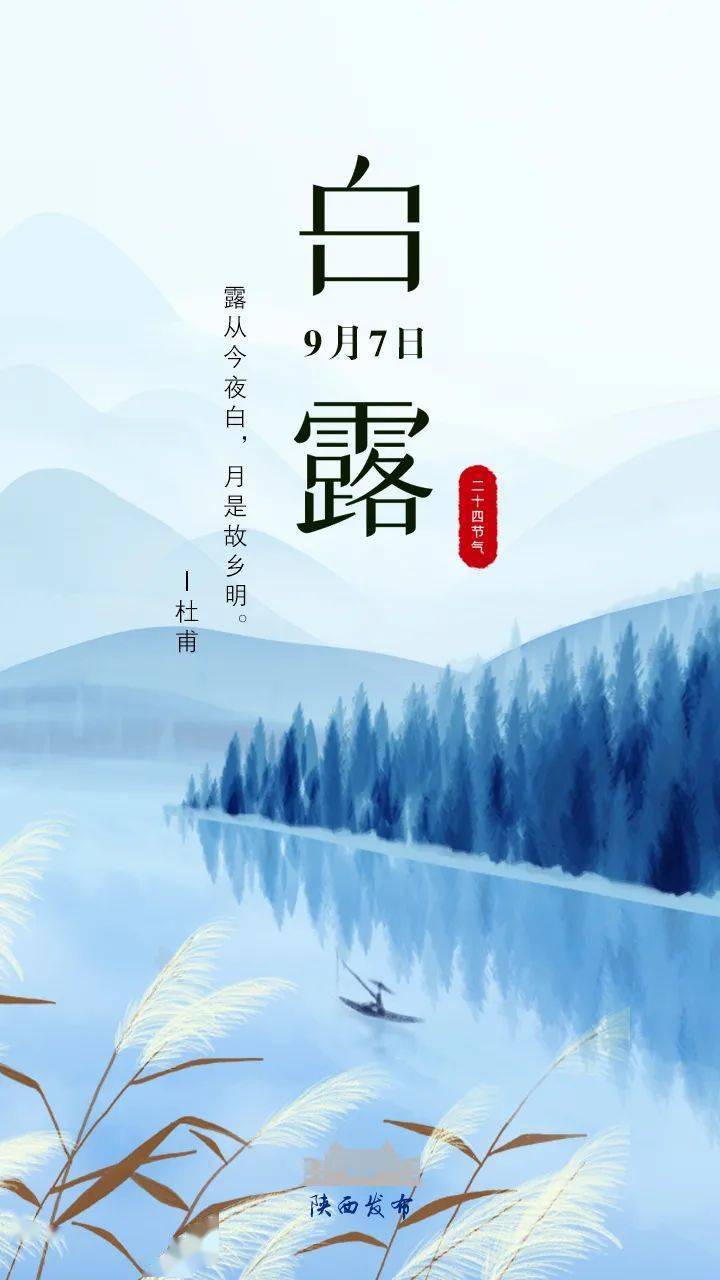 【二十四节气】今日白露 | 露从今夜白,月是故乡明