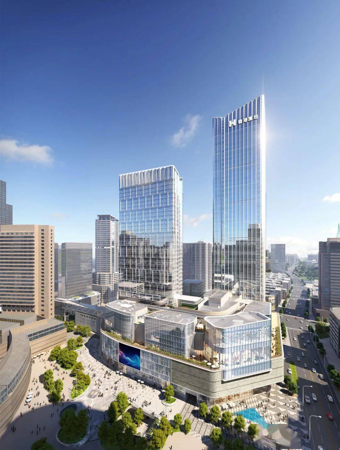 金陵中环云端行政大平层马上首开_城市