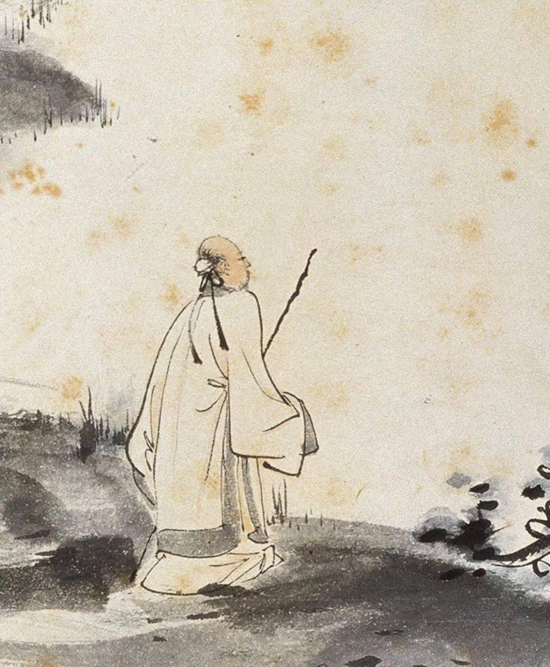 一组山水点景人物素材请收藏