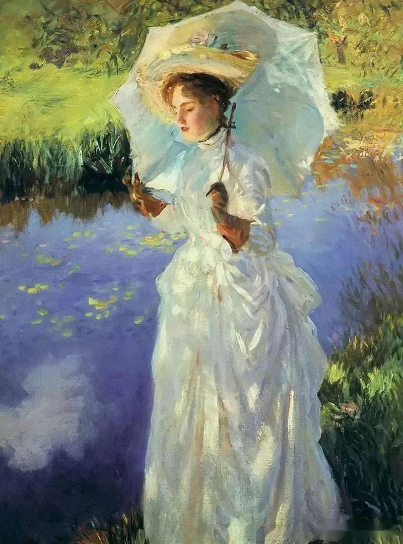 美国画家约翰辛格萨金特油画人物作品欣赏