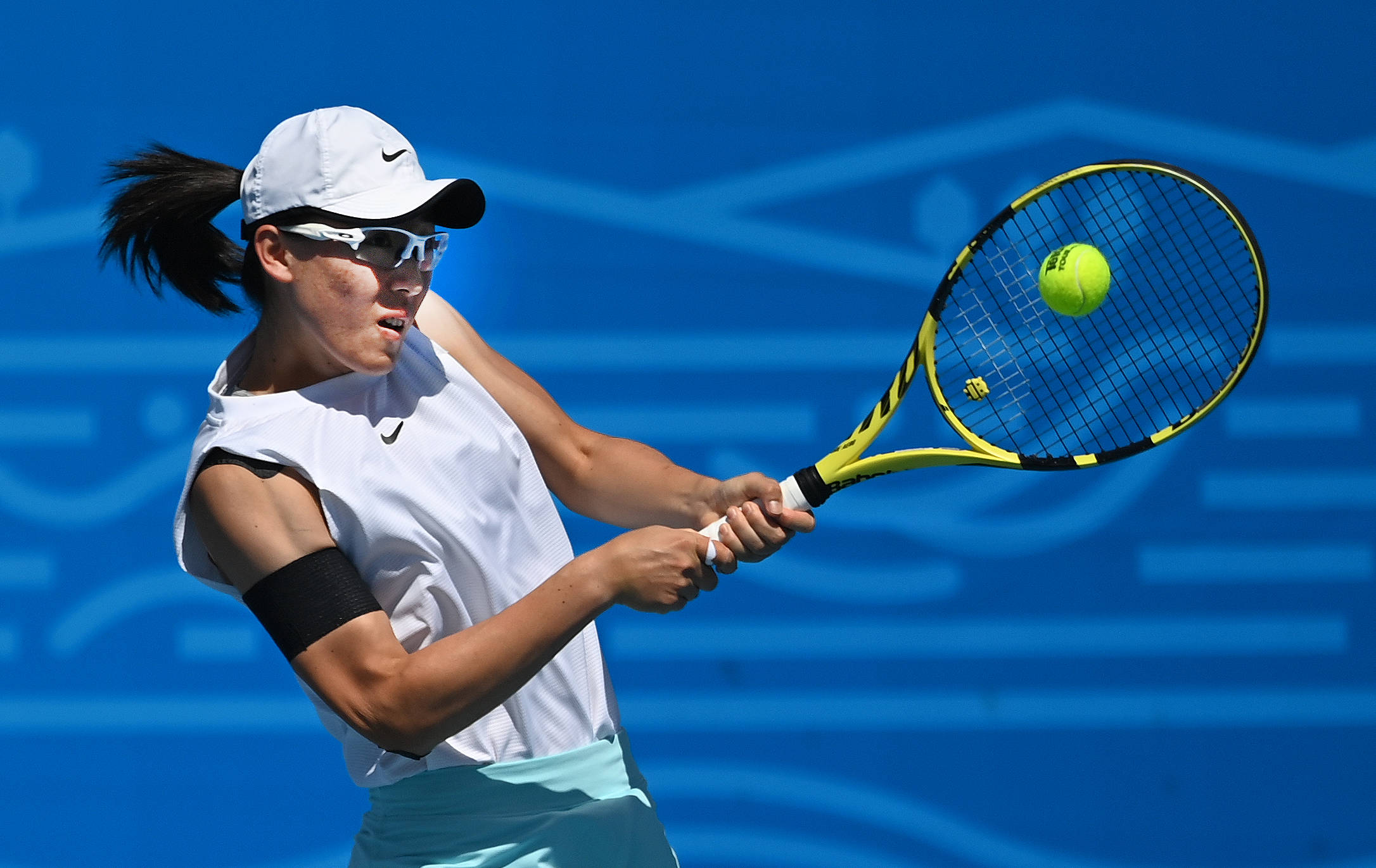 网球——女子单打:天津队王蔷夺冠