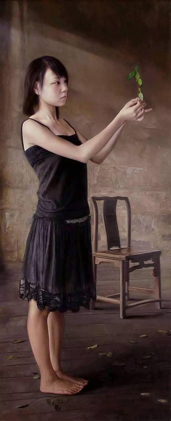 王驰人物油画_作品