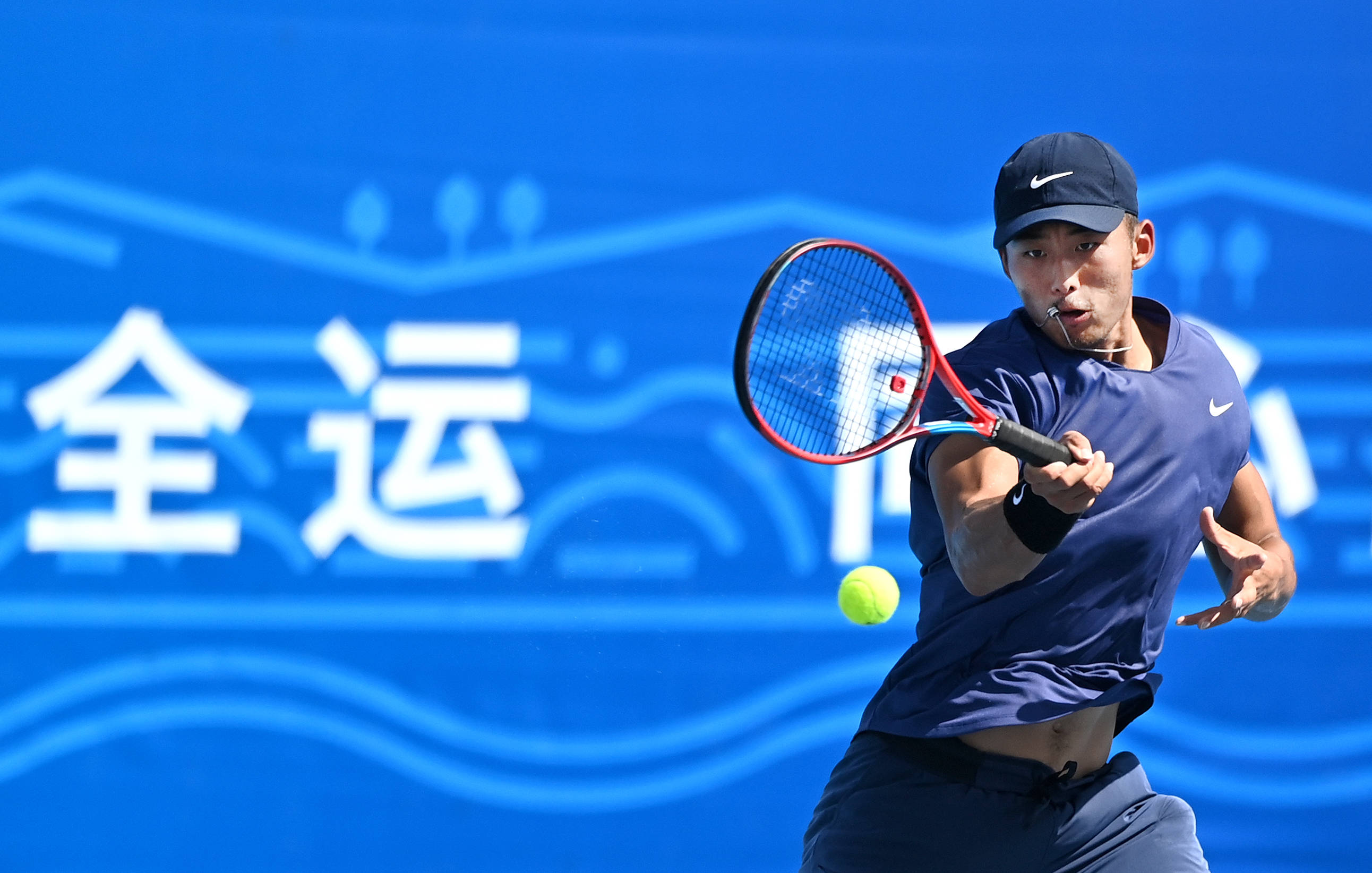 网球男子单打天津队李喆夺冠