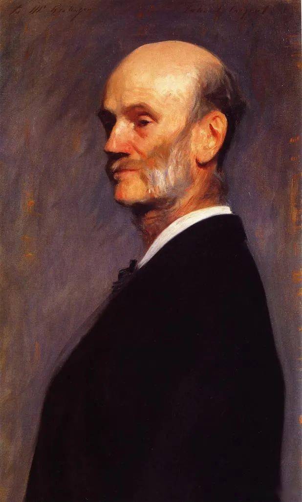 美国画家约翰·辛格·萨金特男性人物肖像油画作品欣赏