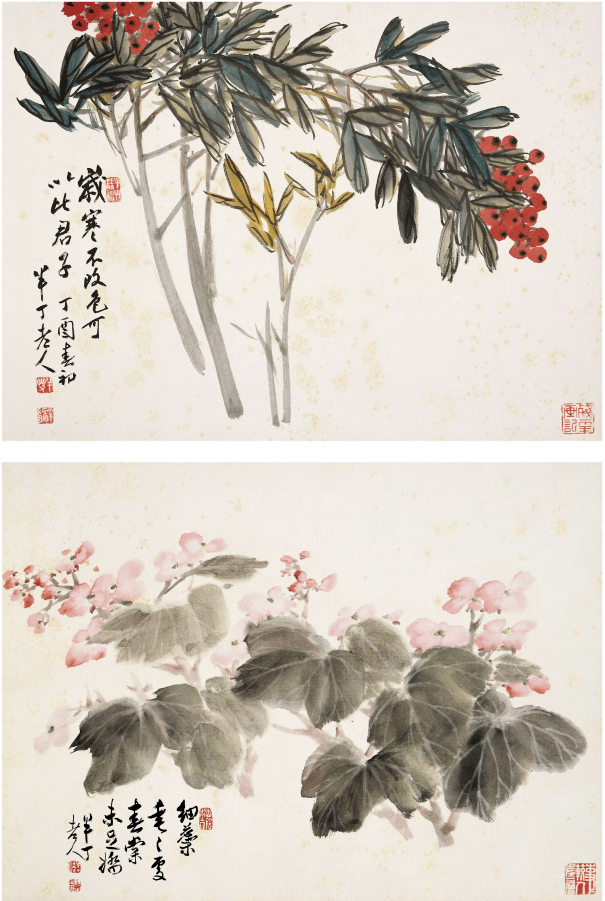 陳半丁-梅菊同春｜2015春拍- 帝圖拍賣- 領銜全台書畫文物類第一